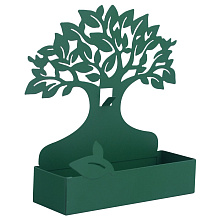 Подставка для спирали от комаров Дерево 13х15х4,5 см.