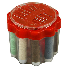 Набор для шитья В дорогу 33 предмета, Размер футляра для хранения 7х6 см