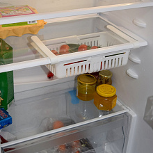 Полка в холодильник на стекло раздвижная MIN размер 20,5х16,3х7,5см, MAX размер 28,5х16,3х7,5см
