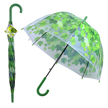 Зонт Листья (полуавтомат), диаметр 80см