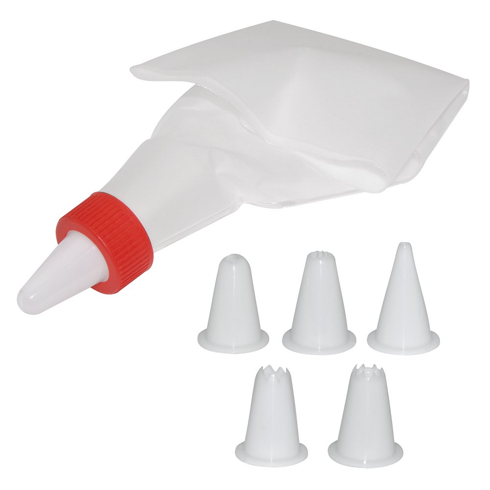 Декоратор для крема с 6 насадками 8 Декоратор для крема с 6 насадками