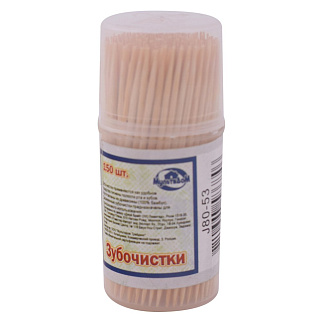 Зубочистки. 150 штук. Мультидом Зубочистки. 150 штук. Мультидом